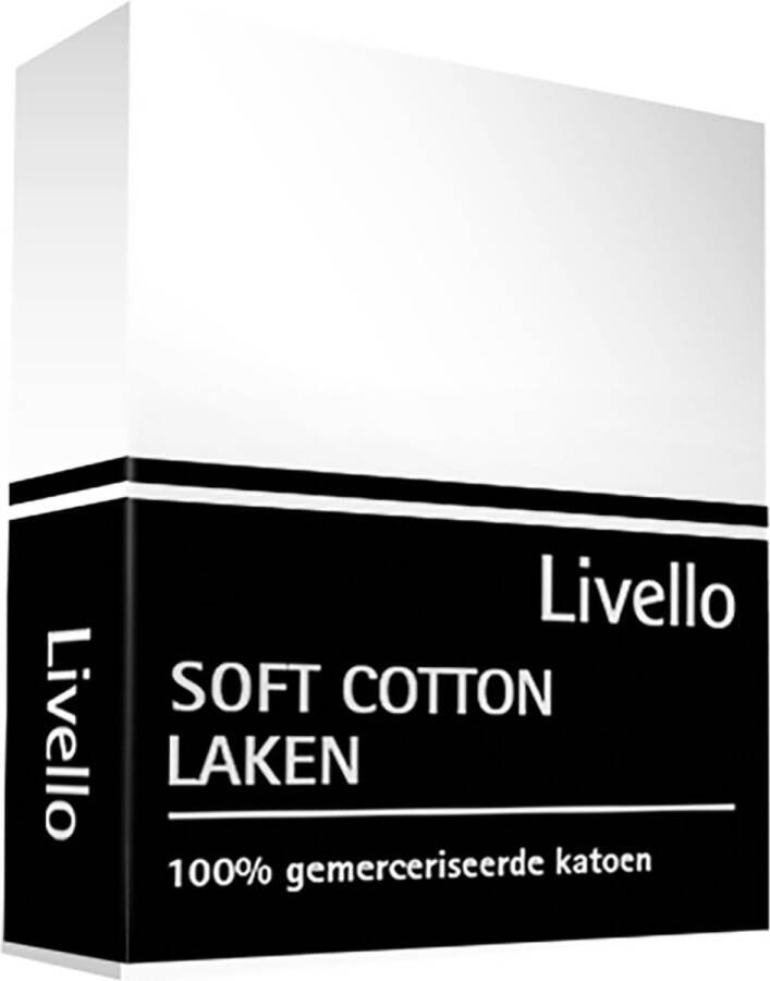 Livello Laken Soft Cotton White 160x270 160 x 270