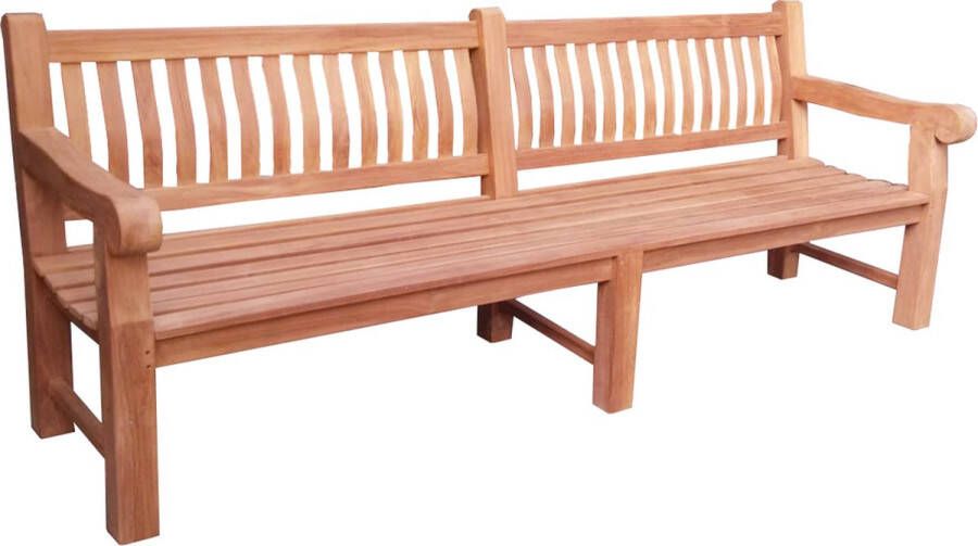 Livingfurn Tuinbank Patrick Bench Fat Teakhout 50x250x45