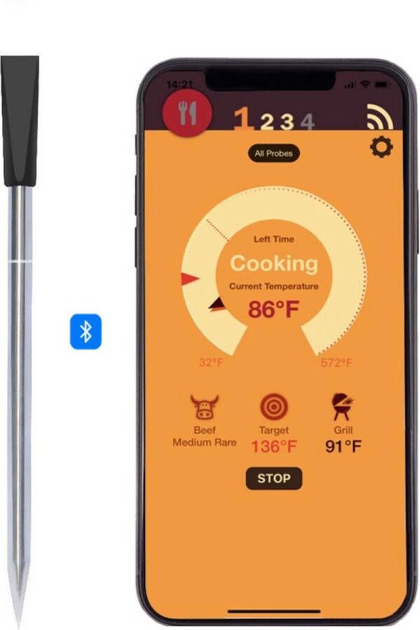 Living Needs Vleesthermometer BBQ Thermometer.