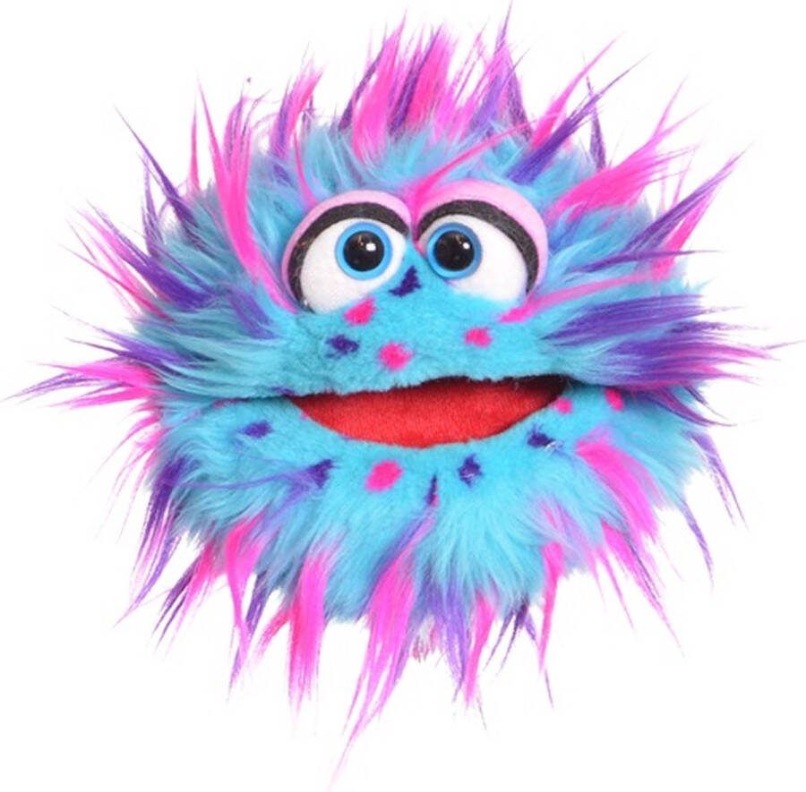 Living Puppets GMBH Living Puppets handpop 20cm Plops blauw-roze-paars
