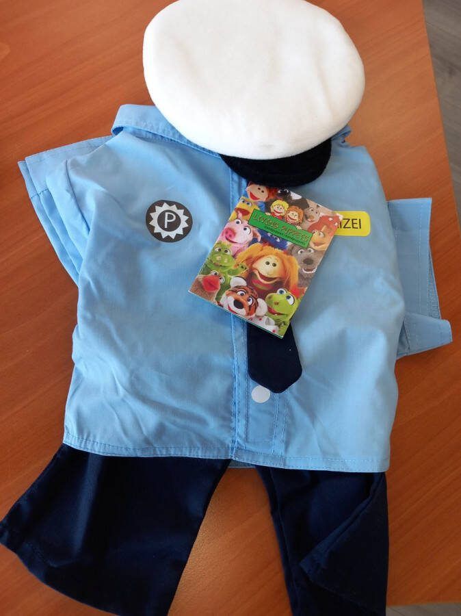 Living Puppets poppenkleding Politiekleding voor handpop van 65cm