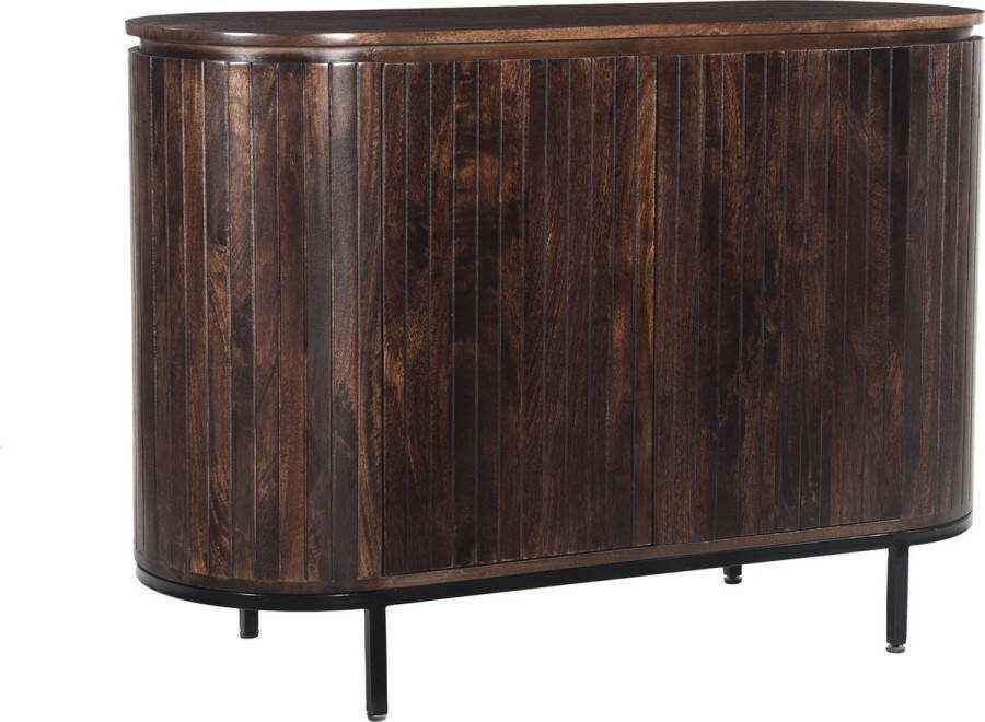 Livingfurn | Dressoir Noor Walnut 121cm | Woonkamer meubels | Dressoir