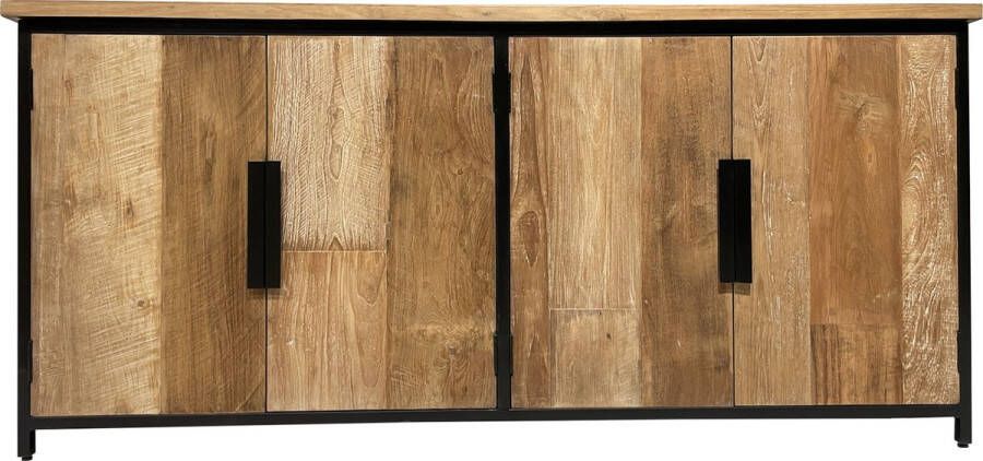 Livingfurn Dressoir Tomar Teakhout 185cm Bruin