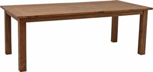 Livingfurn Eetkamertafel DK Teak Hout 280x100 cm Bruin