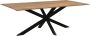 Livingfurn Eetkamertafel Oslo Acasia Hout 220 cm Bruin - Thumbnail 1