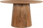 Livingfurn Eetkamertafel Salvator 130cm Mangohout - Thumbnail 1