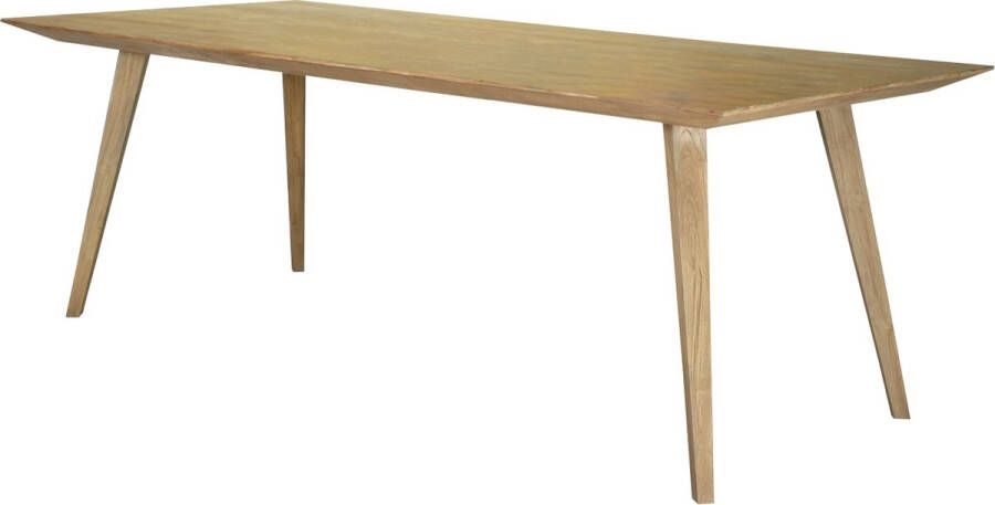 Livingfurn Eetkamertafel Tomar 220cm Teakhout