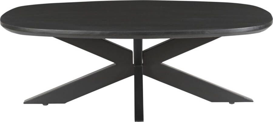 Livingfurn | Salontafel Jesper Black 120cm | Woonkamertafels | Salontafel
