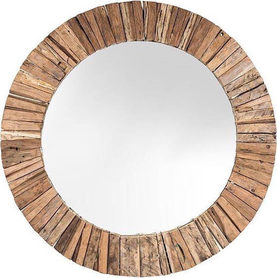 Livingfurn Spiegel | wandspiegel | Dakota Mirror | rond | 40cm | riverwood