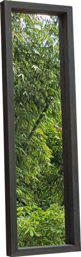 Livingfurn Spiegels Mirror Fumar 200x70x8 Teakhout