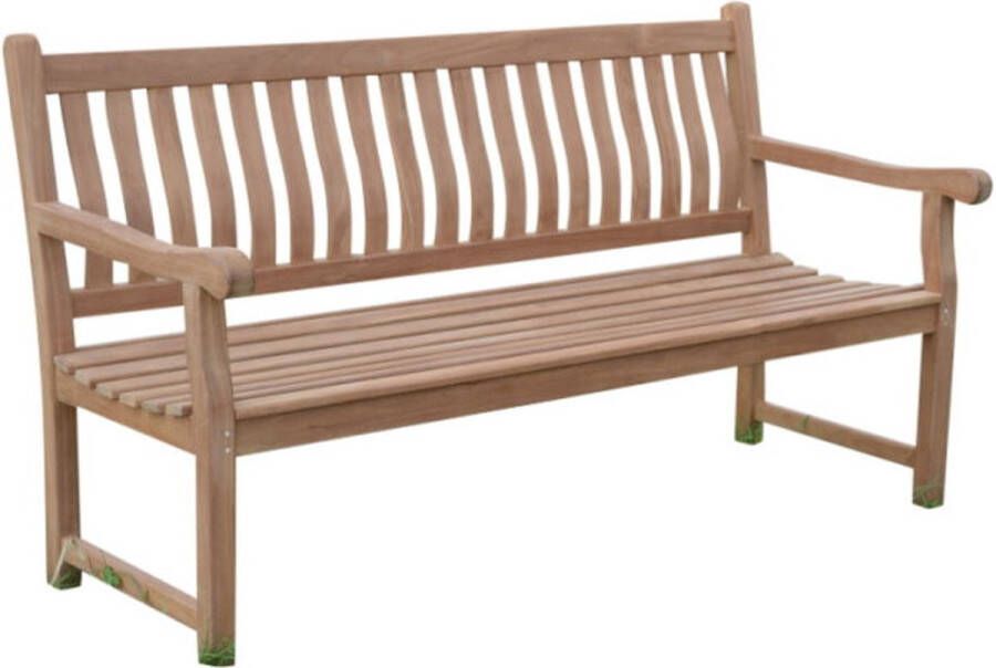 Livingfurn Tuinbank Bench Patrick 5 cm 120 cm Teakhout