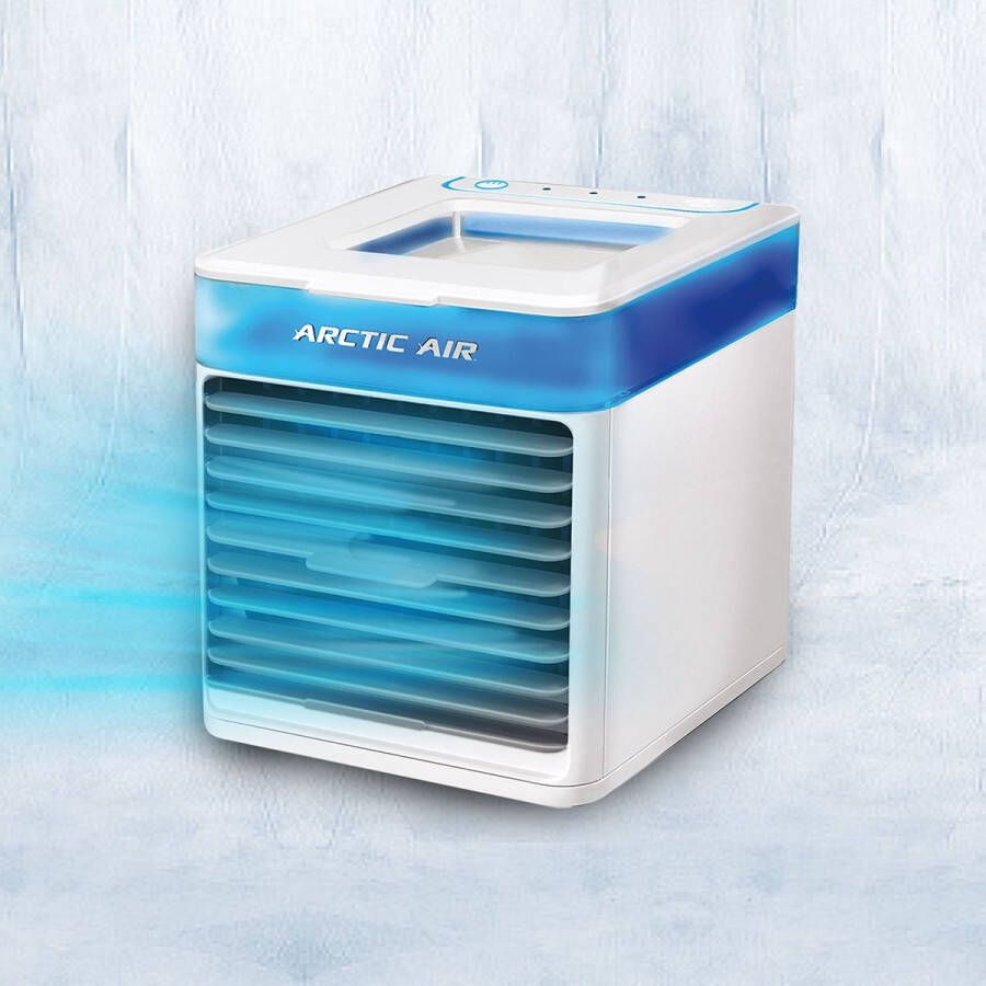 Livington Arctic Air Pure Chill portabler Air-Cooler 7 verschillende LED sfeerlichten Water-Verkoeling Luchtkoeler 3 snelheden