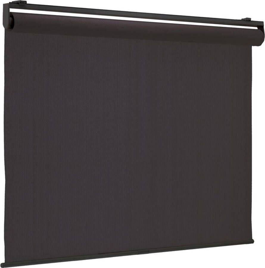 Livin'outdoor Rolgordijn Start&Stop 100x175 cm zwart