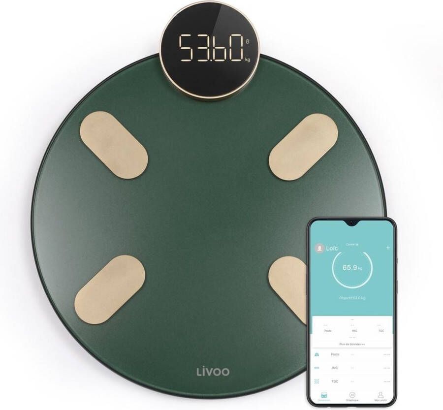 Livoo Smart digitale weegschaal DOM455V
