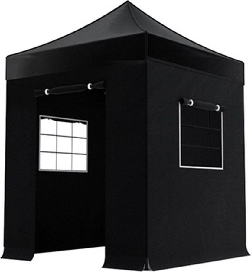Lizzely Garden & Living Easy up 2x2m zwart luxe partytent opvouwbaar