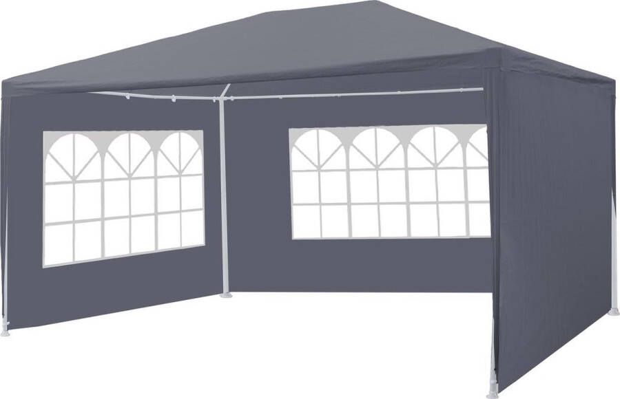 Lizzely Garden & Living Partytent 3x4m Donkergrijs Budget