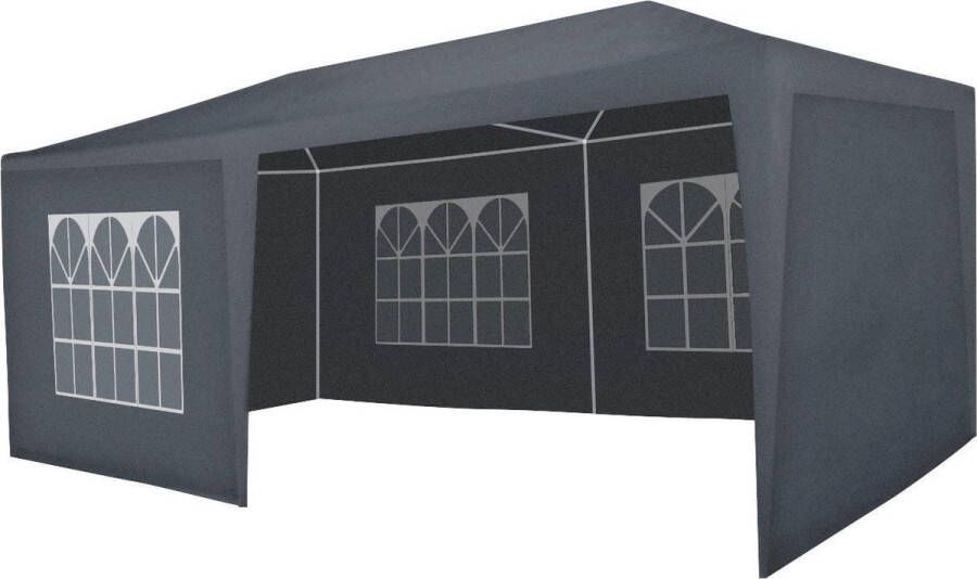 Lizzely Garden & Living Partytent 3x6m Donkergrijs Budget