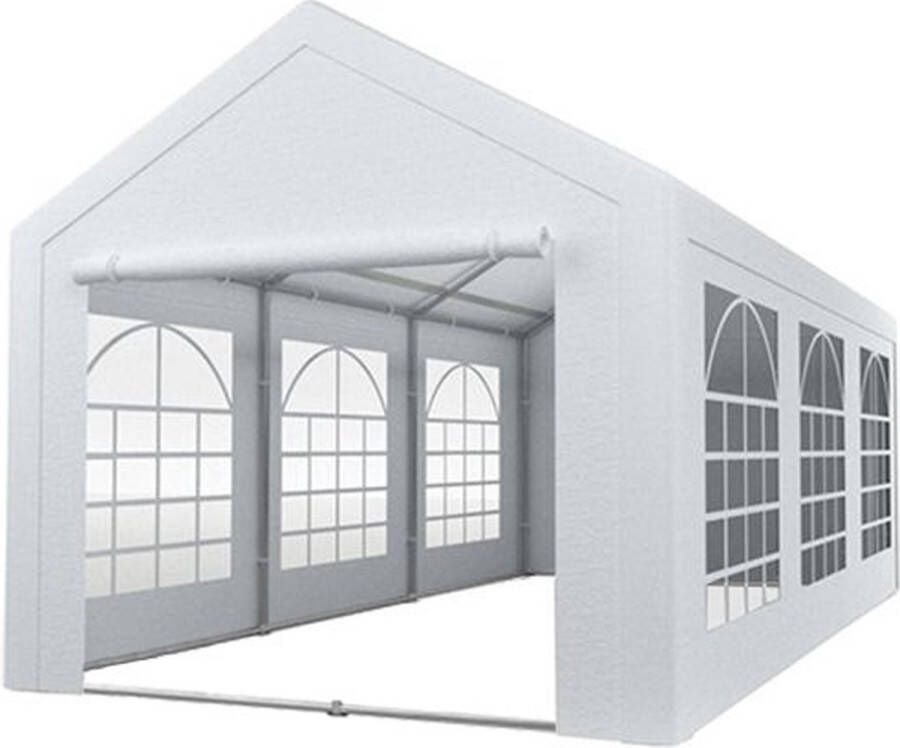 Lizzely Garden & Living Partytent 3x6m PVC met grondframe brandvertragend