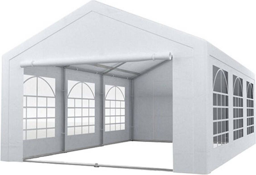 Lizzely Garden & Living Partytent 4x6m PVC met grondframe brandvertragend