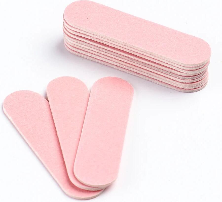 LJP Baby Nagelvijl 5 Stuks Roze- Zacht Nagelvijltje Baby Nagelverzorging Nagelvijl Karton Baby Nagelschaartje