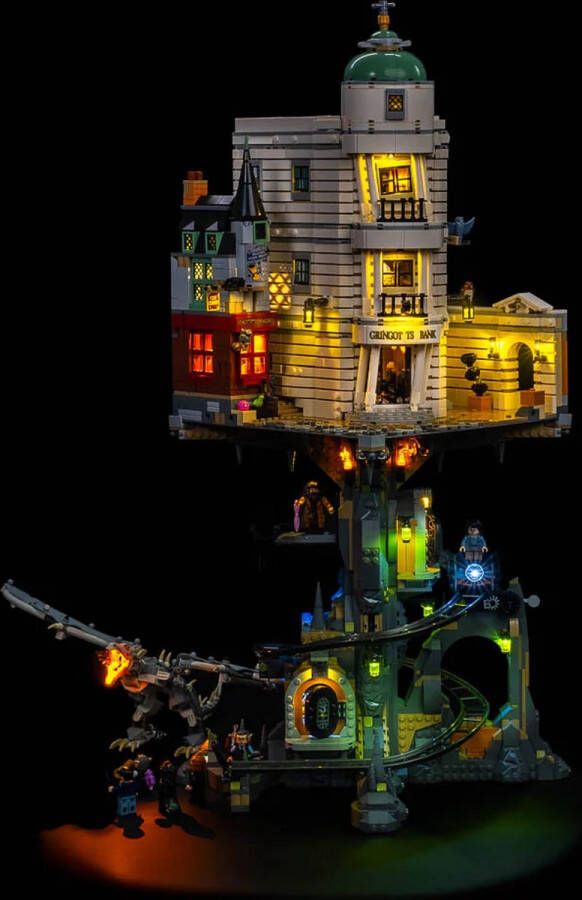 Light My Bricks Verlichtingsset geschikt voor LEGO Harry Potter Gringotts Wizarding Bank Collectors' Edition 76417