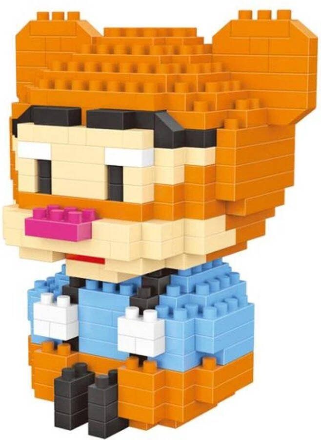 LNO Miniblocks bouwset 3D puzzel educational toys bouwdoos mini blokjes 290 st