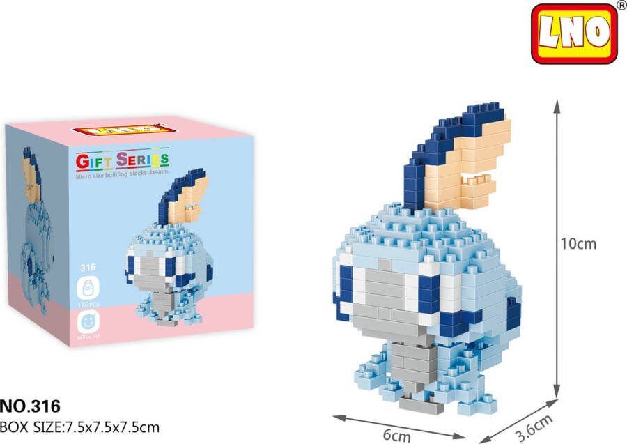 LNO Yugaplex Mini Nano Kids Creatieve bouwstenen – Feestcadeaus Educatief speelgoed