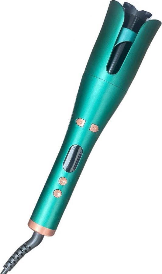 L'Noir Krultang Airstyler Multistyler 5 in 1 Krultangen Automatische Krultang Krulborstel Roterend Incl. Haarkam en Haarklem Haarkruller Automatisch Hair Curler Met Draaiende Kabel
