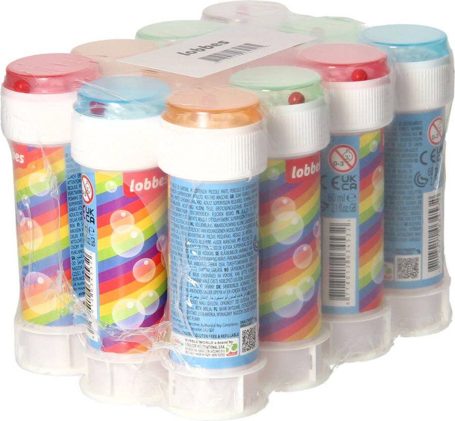Lobbes Bellenblaas 12x60ml