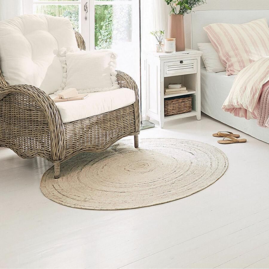Loberon In- & outdoor vloerkleed Mommon beige