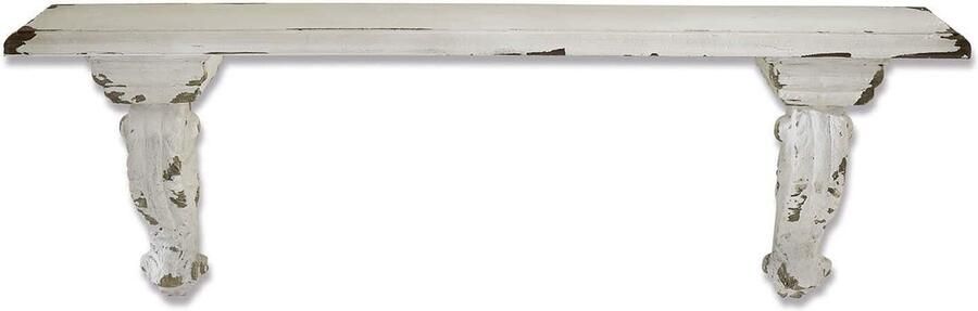 Loberon Wandplank Mouscron antiekwit
