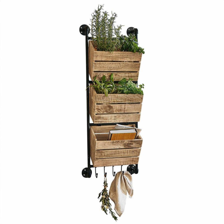 Loberon Organizer Mona Vale bruin zwart