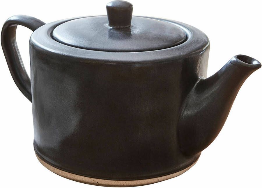 Loberon Theepot Biarré zwart