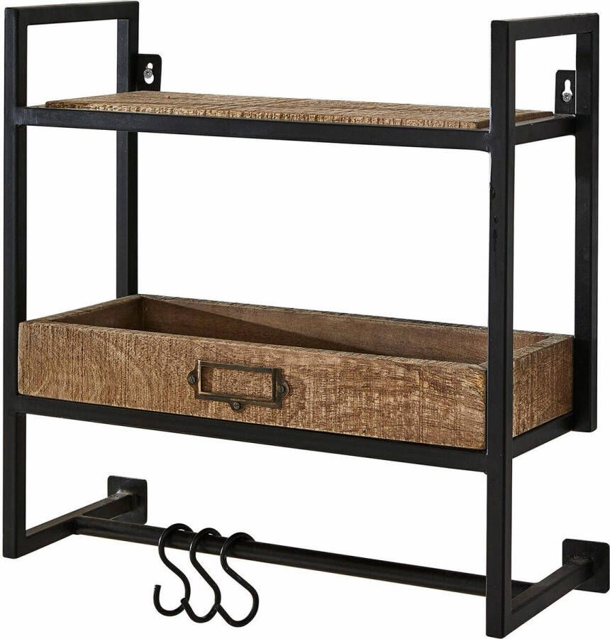 Loberon Wandrek Taylors Island bruin zwart