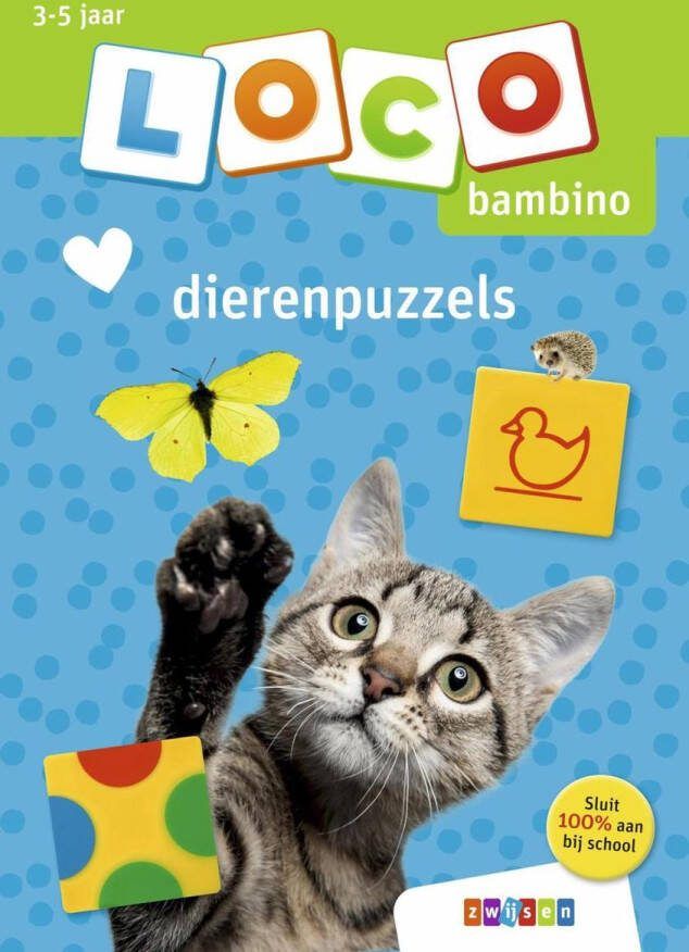 Loco bambino WPG Loco dierenpuzzels. 3+