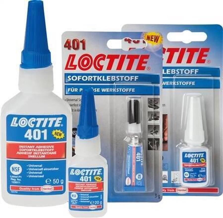 Loctite Secondelijm 500ml Transparent 3-11s Uithardingstijd Leer Stof En Papier Oppervlakten 4850-500