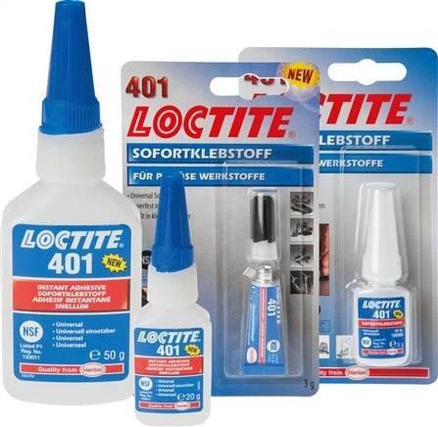 Loctite Secondelijm 100ml Transparent 20-60s Uithardingstijd Metaal Plastic En Rubber Oppervlakten 496-100