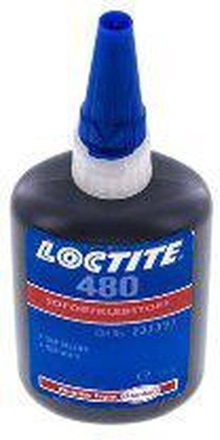Loctite Secondelijm 100ml Zwart 20-50s Uithardingstijd Metaal Plastic En Rubber Oppervlakten 480-100