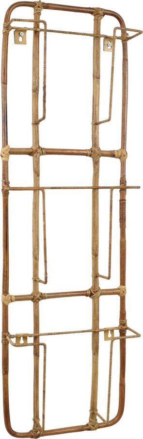 LOFT42 Bamboe Tijdschriftenrek Large Bruin 96x30x10