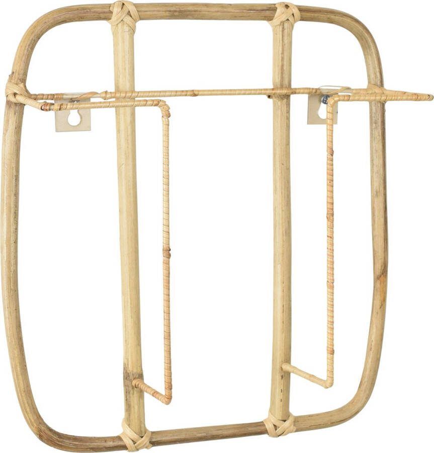 LOFT42 Bamboe Tijdschriftenrek Small Bruin 33x31x10