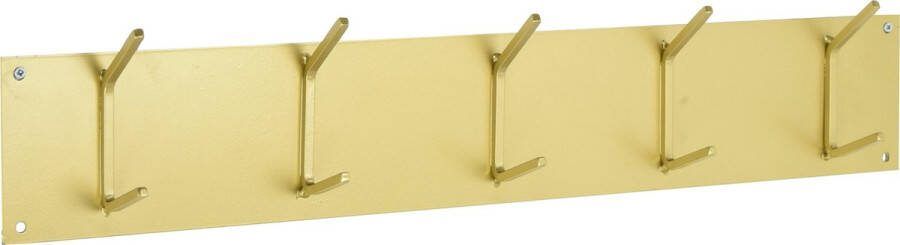 LOFT42 Factory Kapstok – Metaal Goud – 10 Haken