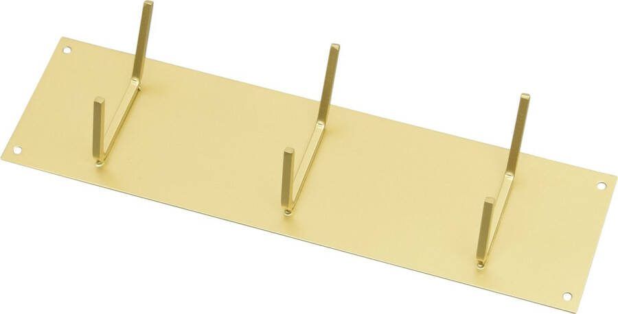 LOFT42 Factory Small Kapstok – Metaal Goud – 6 Haken