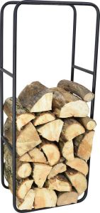 Loft42 Fira Haardhoutrek Rechthoek Zwart Metaal 100x40x25