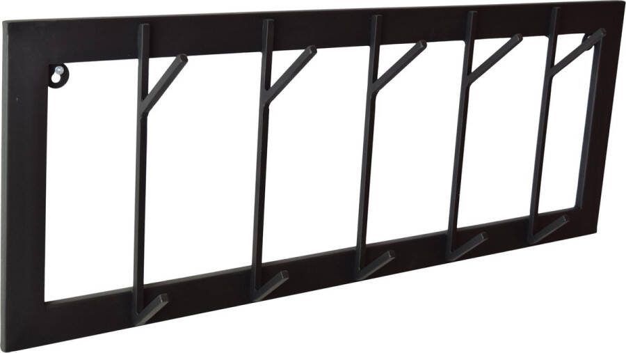 LOFT42 Industry Kapstok – Metaal Zwart – 10 Haken