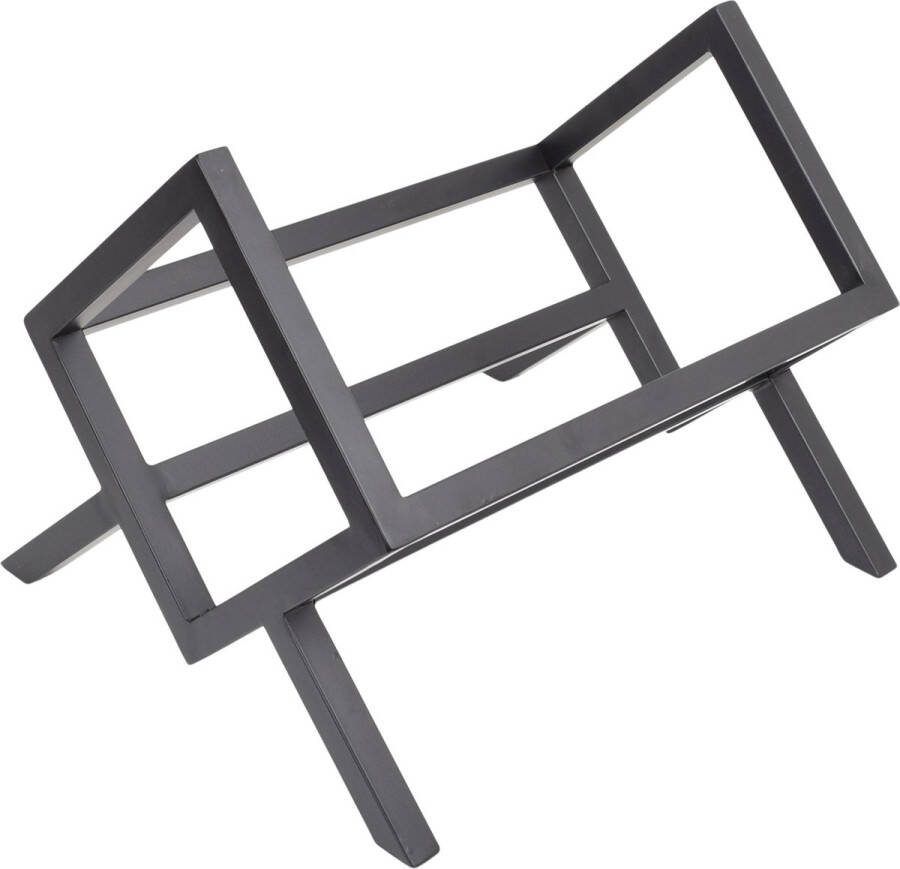 LOFT42 Jazz Lp Houder Platenrek Metaal Zwart