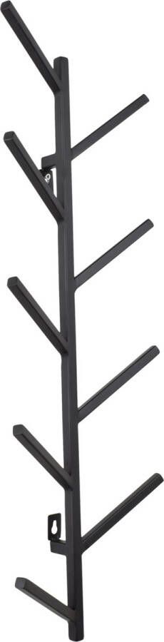 LOFT42 Tree Kapstok Zwart – Metaal – 9 haken 74x25x8