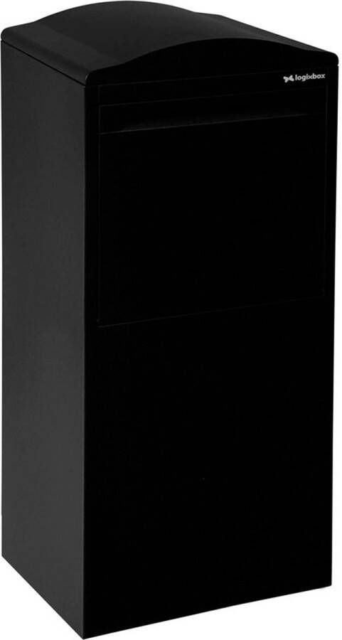 Logixbox Pakketbrievenbus Frontbox Achteruitname Uni-Stardust Black