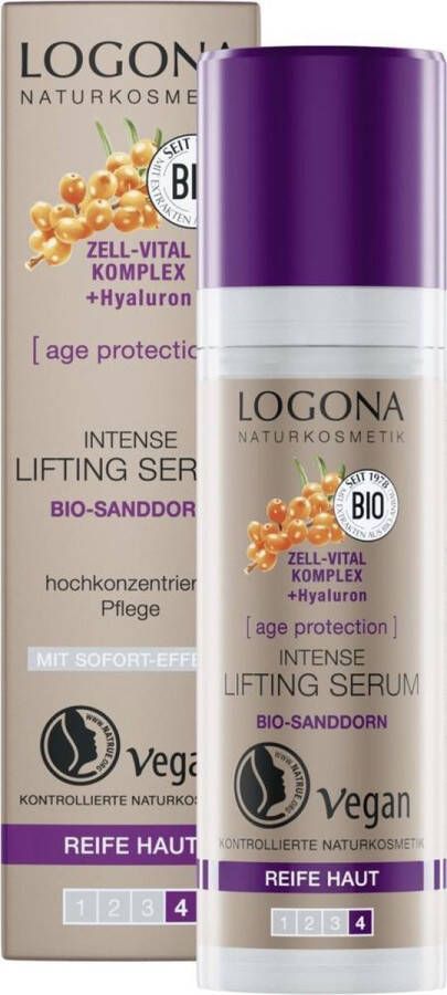 Logona 02657 face serum & concentrate Gezichtsserum 30 ml Vrouwen