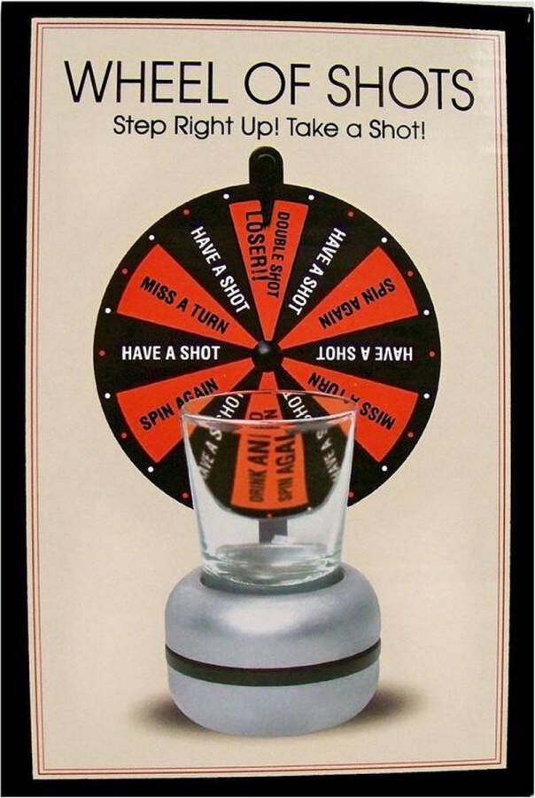 LOKS Drankspel Drinkspel Wheel of Shots