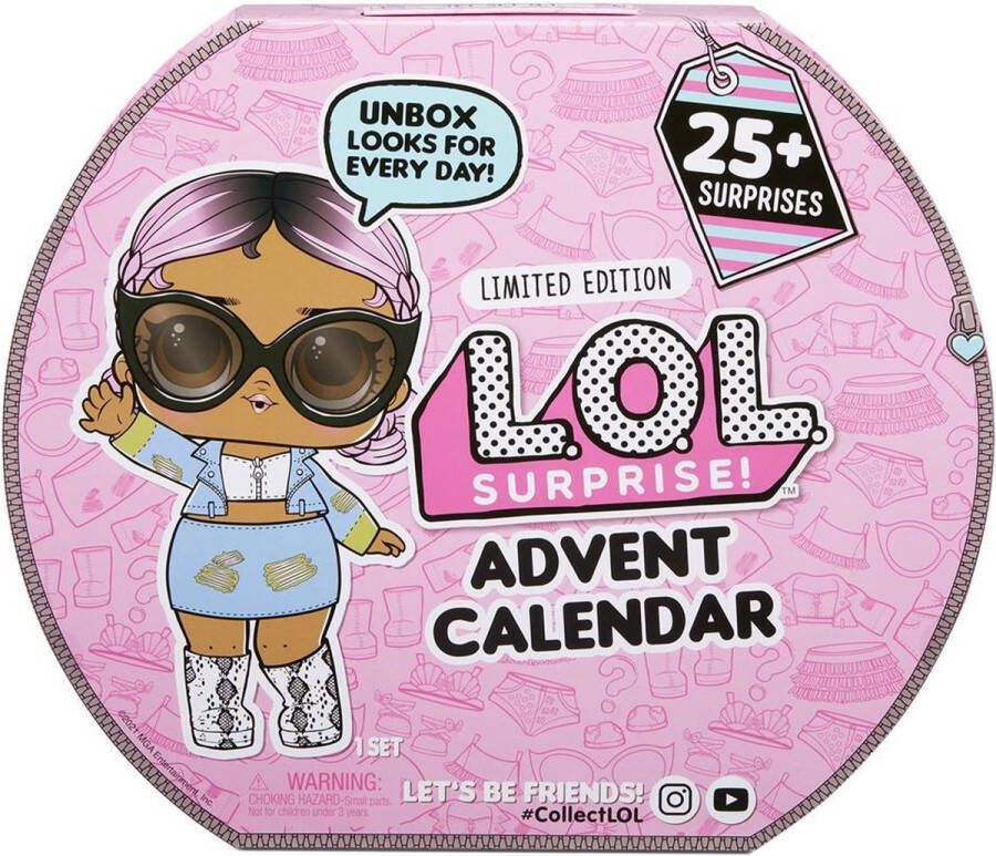 L.O.L. Surprise! Adventskalender 2021 Minipop met accessoires